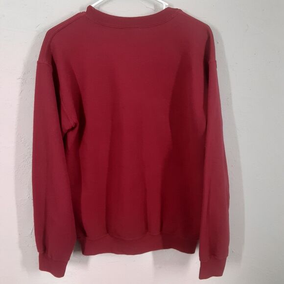 Alabama Crimson Tide Adult Mens S Red Crewneck Sweatshirt NCAA - Picture 5 of 7